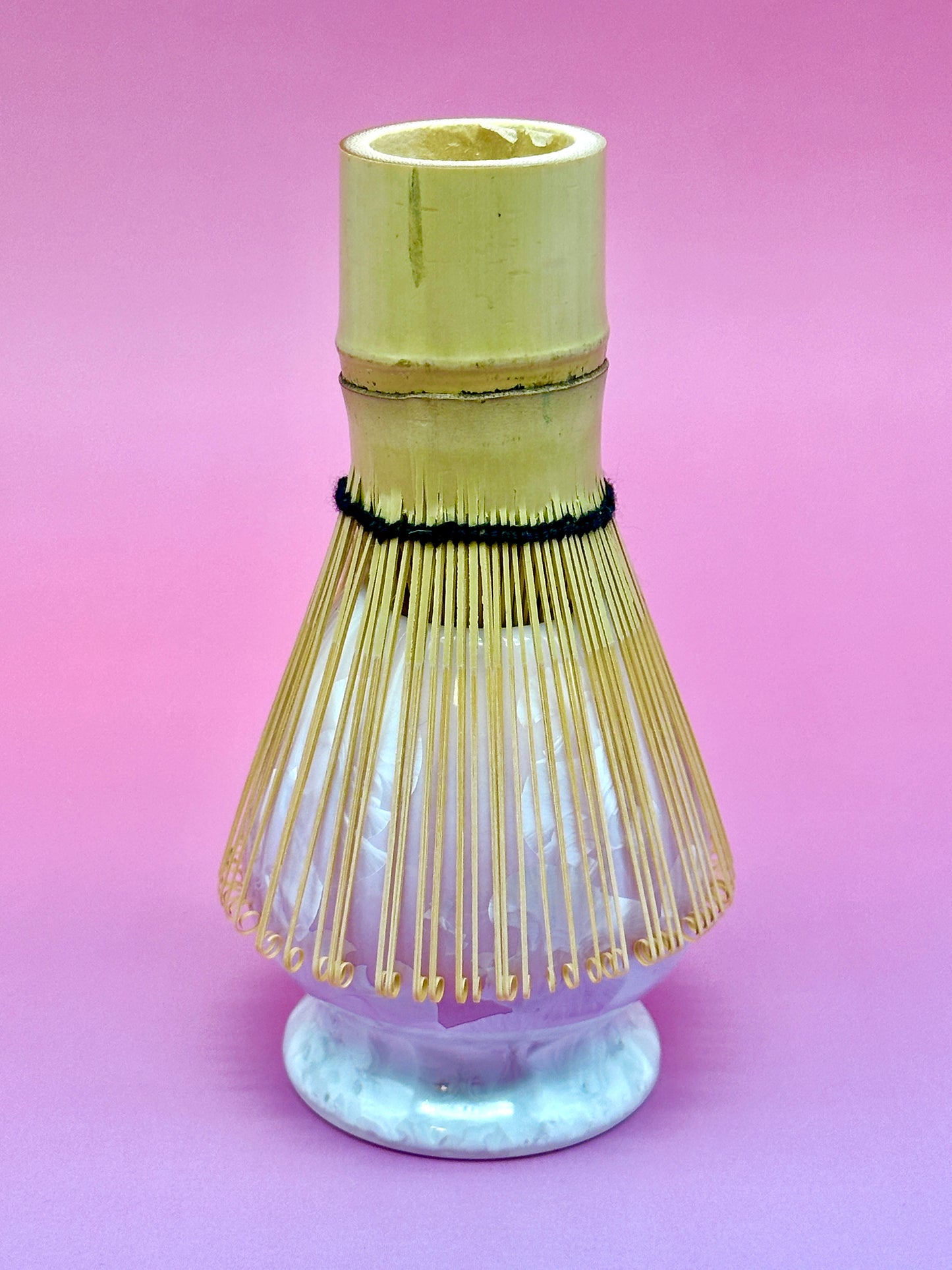 Purple Blooming Matcha Bowl Set