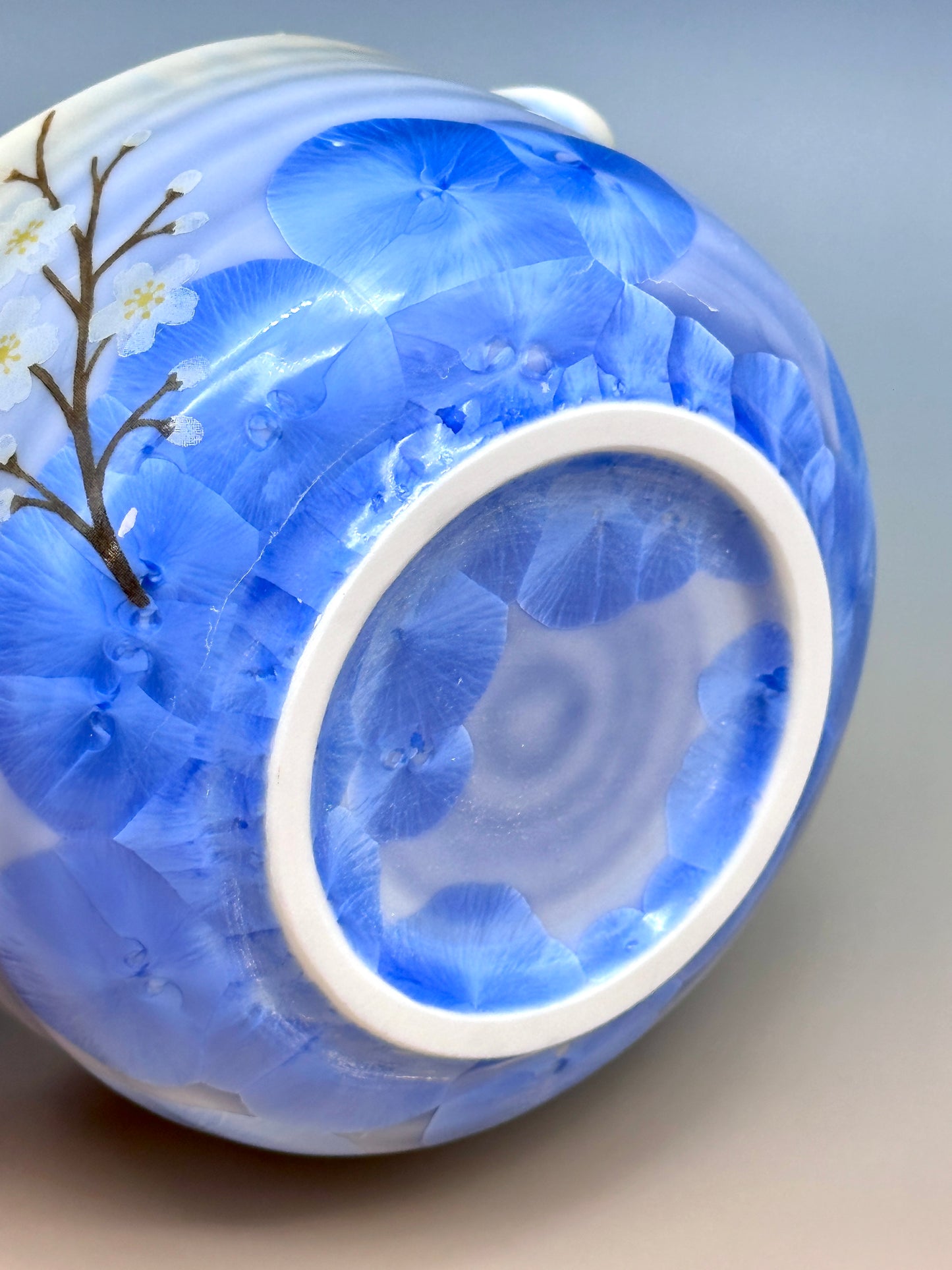 Blue Blooming Matcha Bowl Set