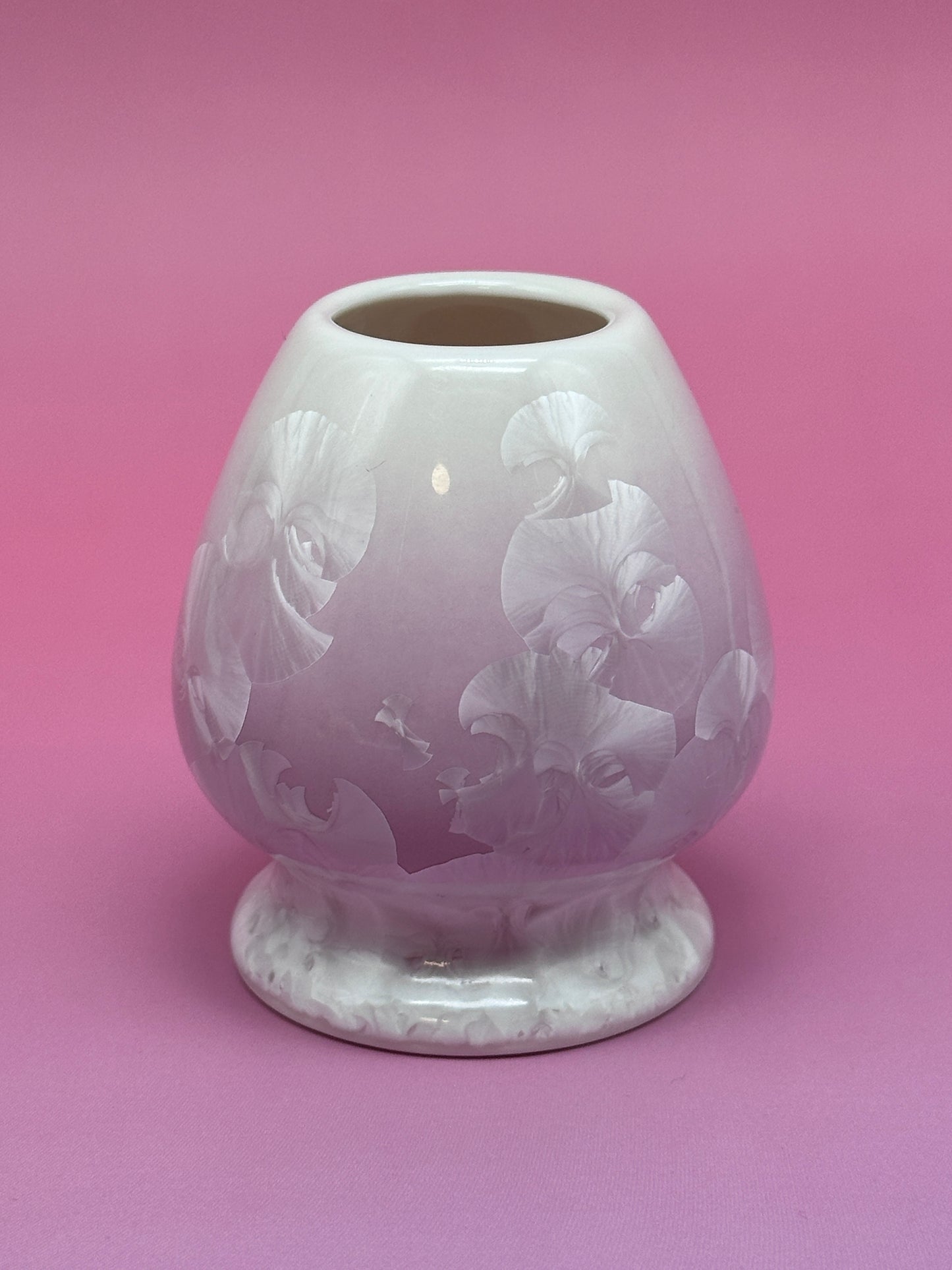 Purple Blooming Matcha Bowl Set