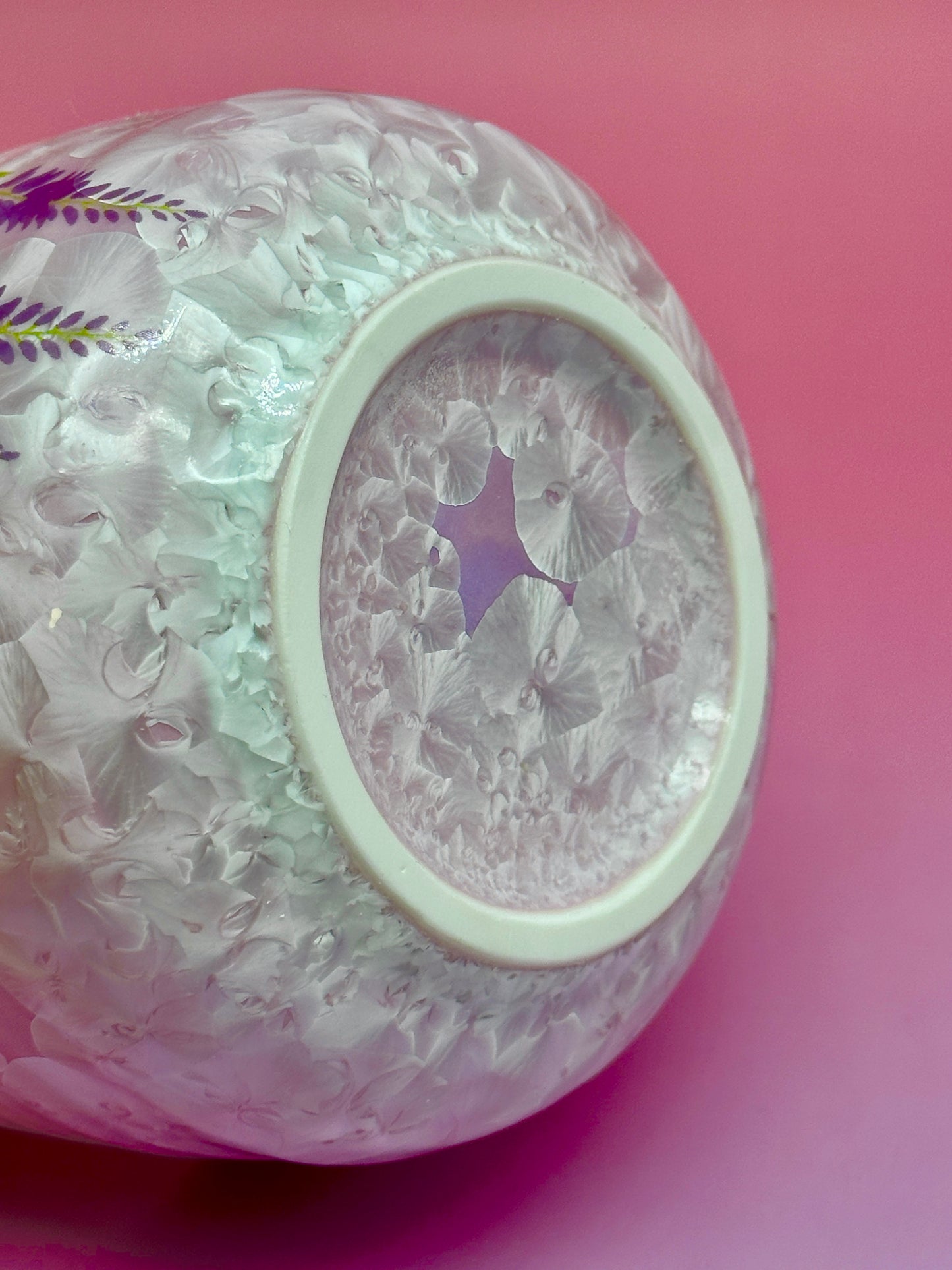 Purple Blooming Matcha Bowl Set