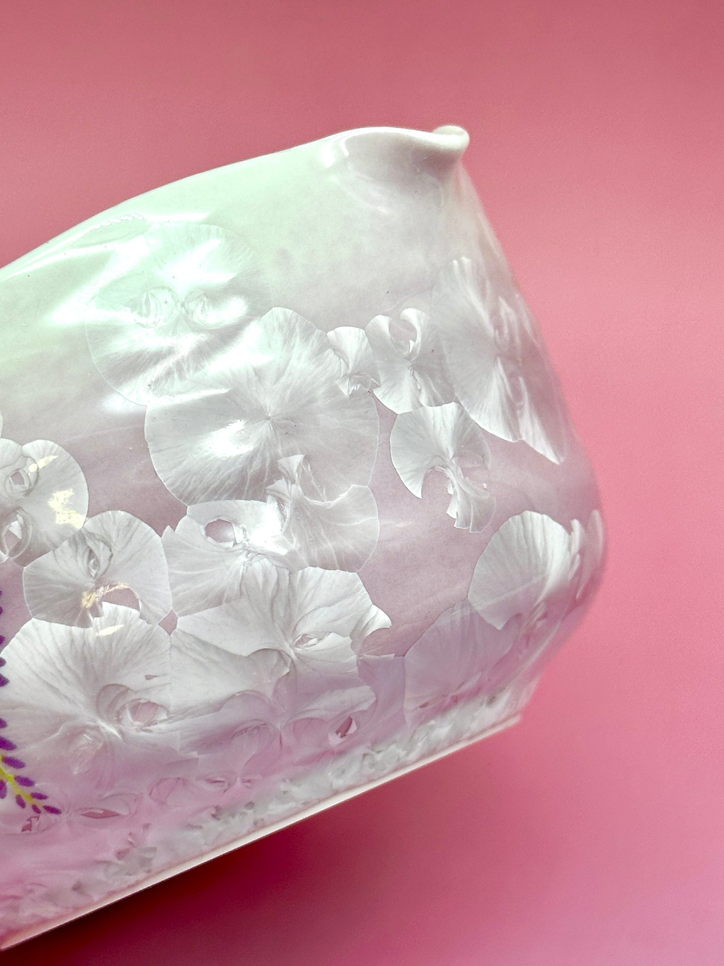 Purple Blooming Matcha Bowl Set