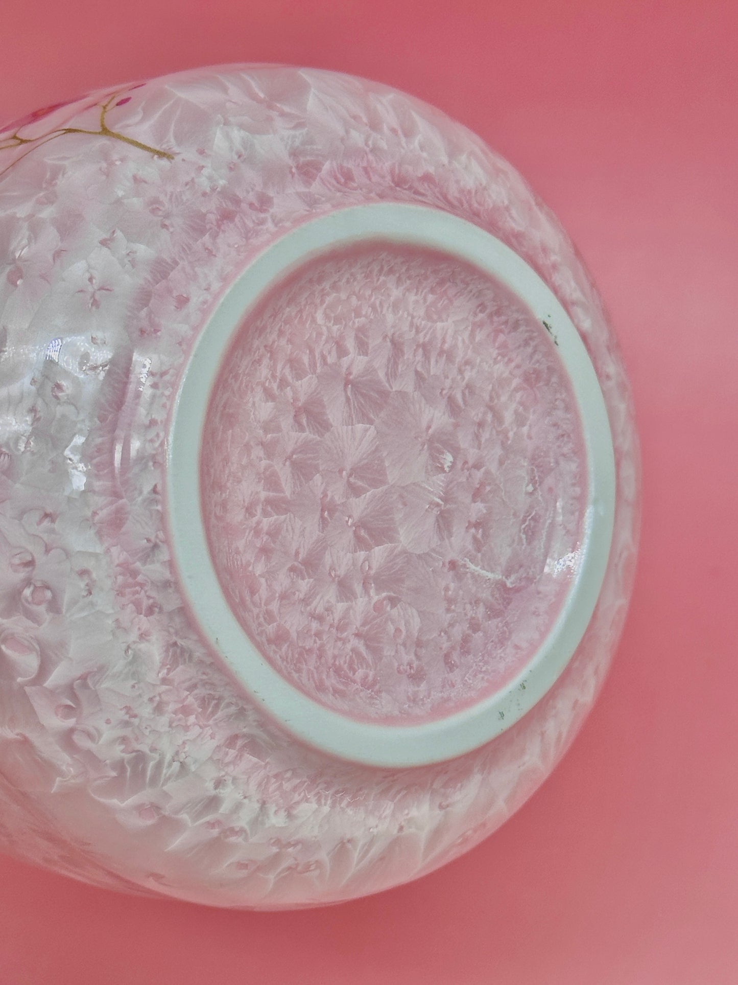 Pink Blooming Bowl Matcha Set